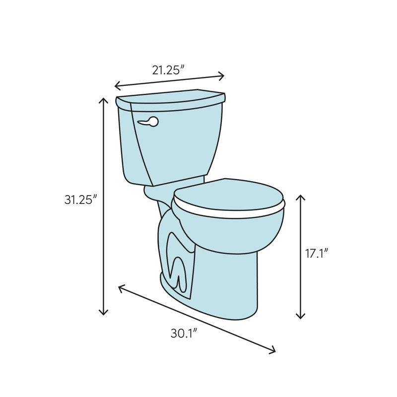 K3519RA0 Kohler Highline 1.0 GPF Elongated TwoPiece Toilet (Seat